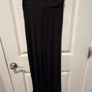 Merona Black Maxi Skirt - Sleek Long Silhouette